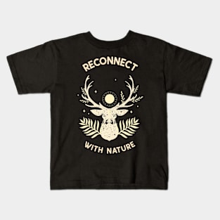 Reconnect with nature Kids T-Shirt